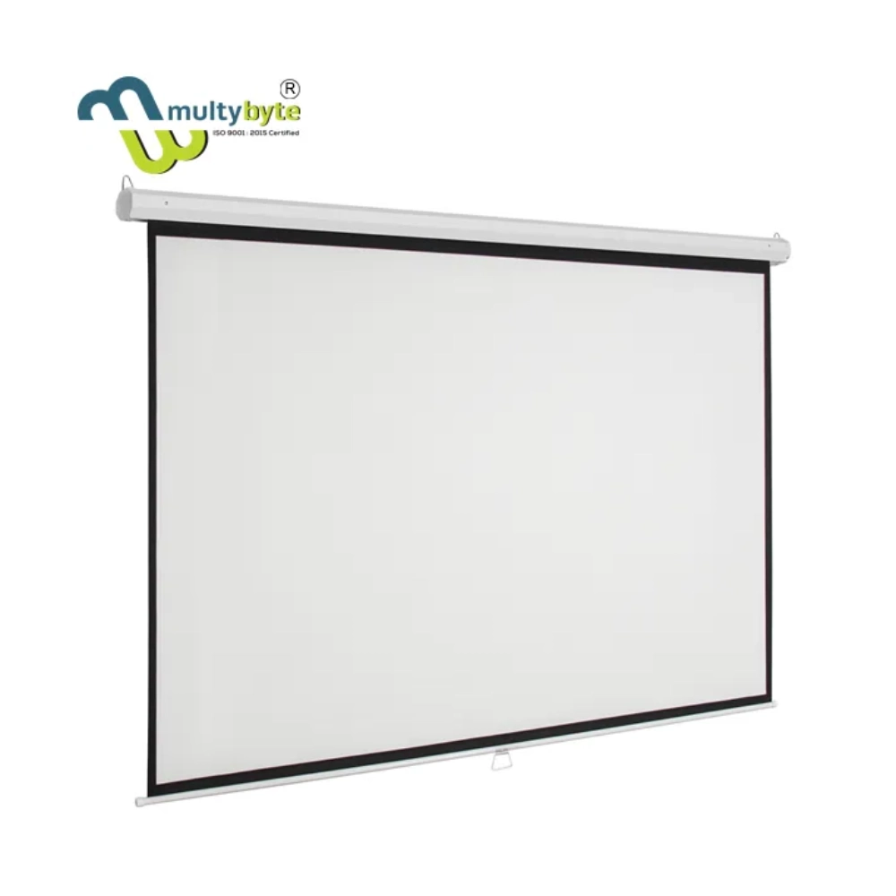 Multybyte Anti-Creased Self-Lock Projector Screen 6×8 120 view 2